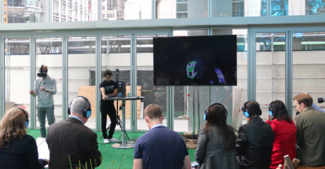 Leap Motion at Salesforce Headquarters