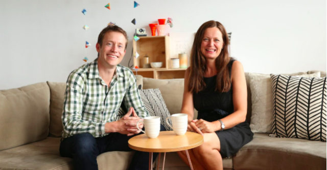 Sendle CEO James Chin Moody and new board member Helen Souness