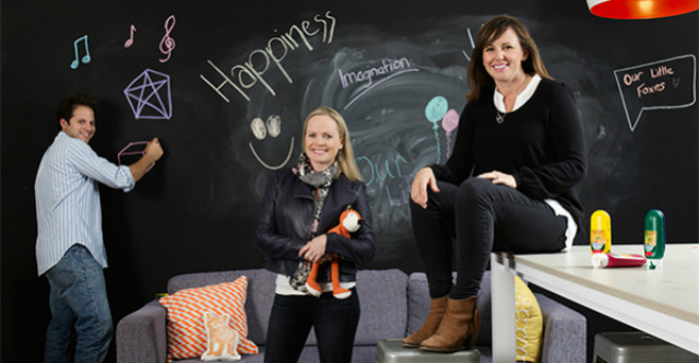 The co-founders of Sydney startup Our Little Foxes