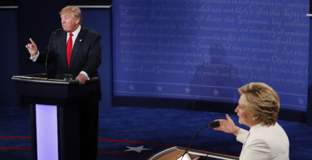 Donald Trump and Hillary Clinton