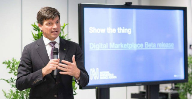 Assistant Minister for Digital Transformation Angus Taylor